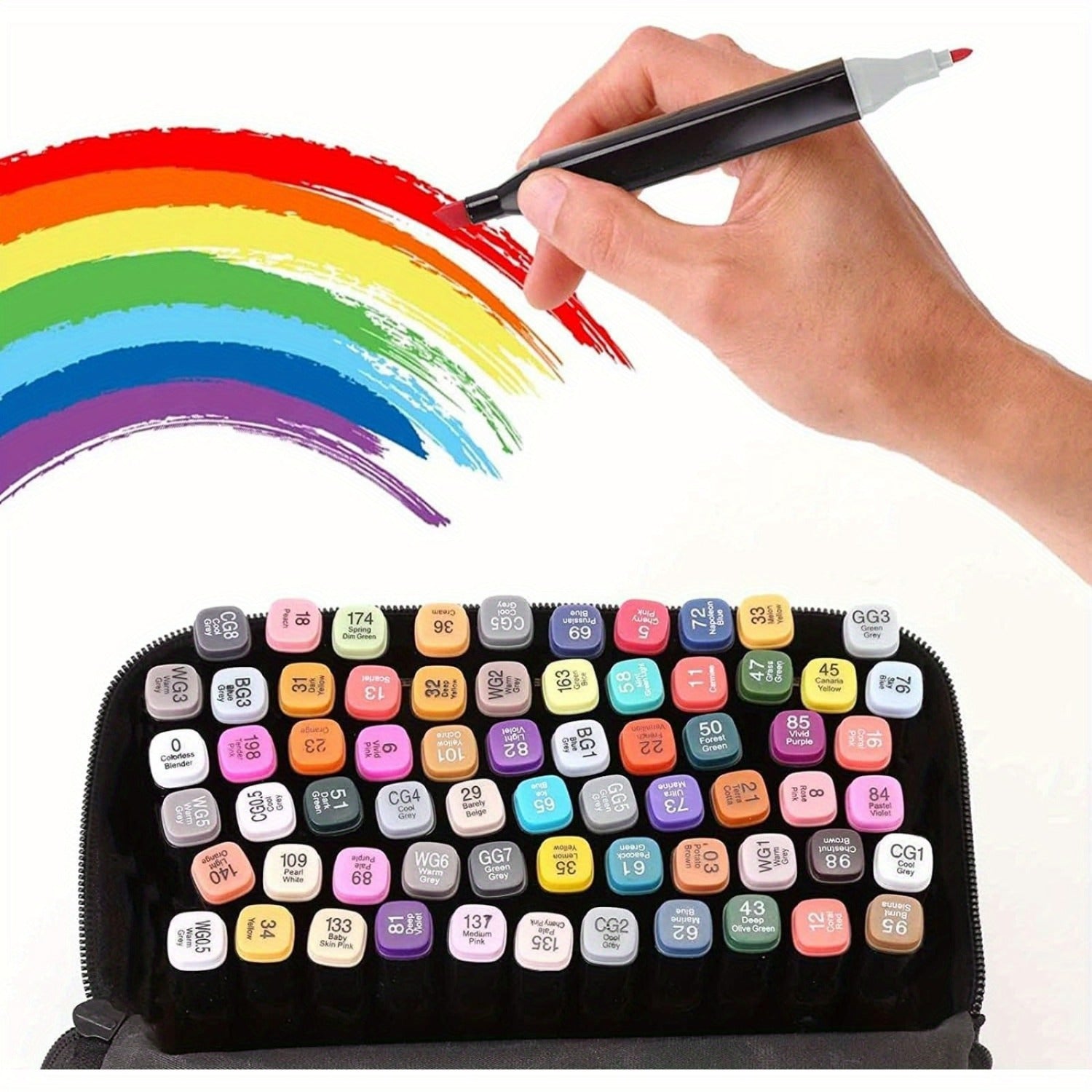 Dual Marker Set for Artists Beginners Manga Coloring