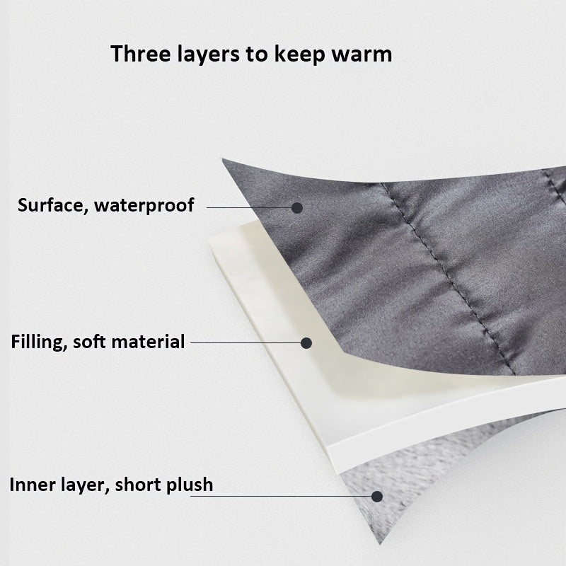 Waterproof & Windproof Infant Car Seat Cover Gray
