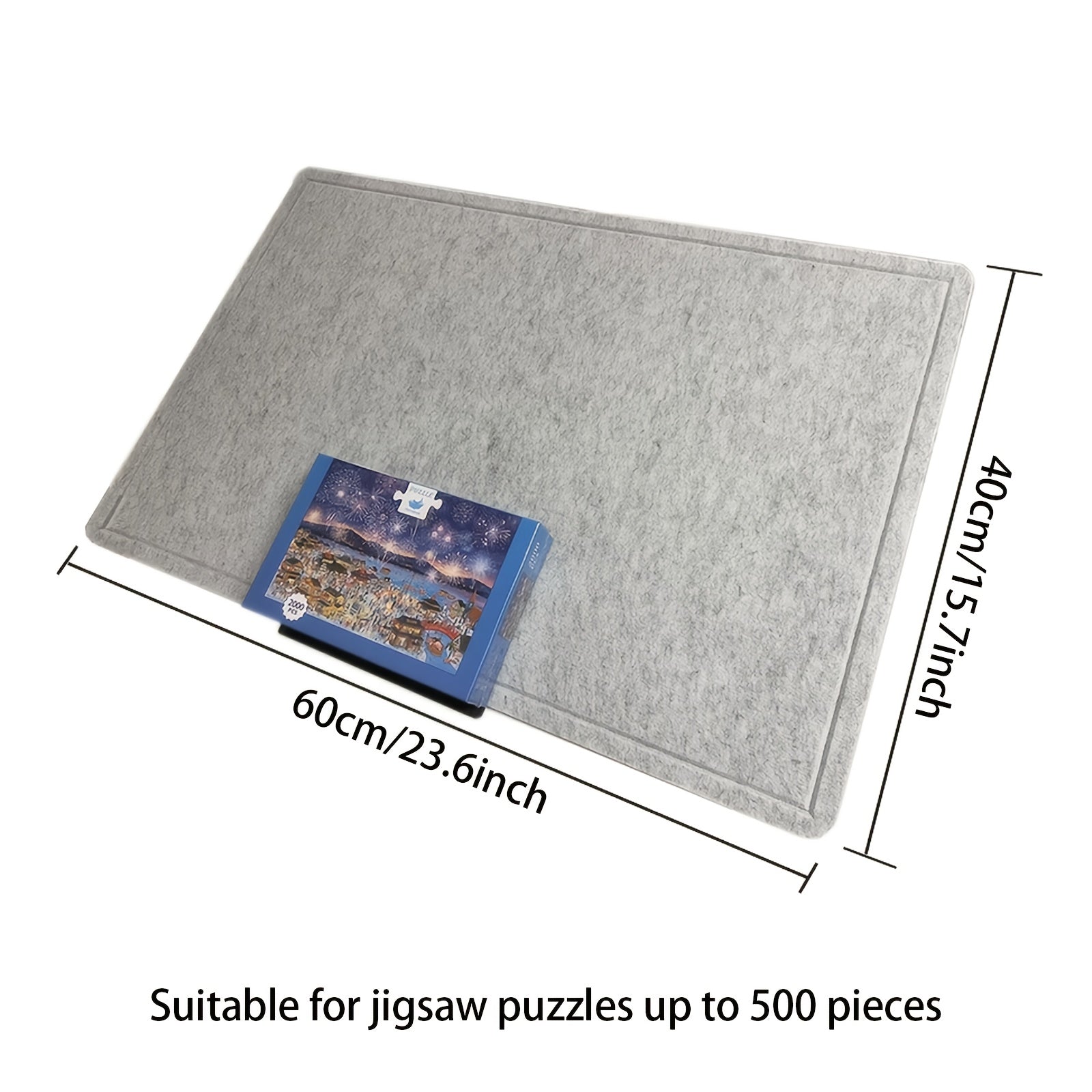 Foldable Puzzle Board Mat - Lightweight & Portable - 1000 750 500pcs Puzzles