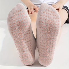 Backless Yoga Socks Non-slip Fitness Dance Socks