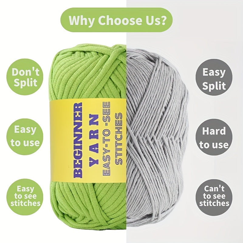 Chunky Thick Bulky Beginners Crochet Yarn 76oz - Soft Skin Friendly Yarn