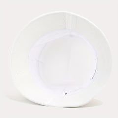 Letter Embroidery Bucket Hat UV Protection Sunshade Basin Hat