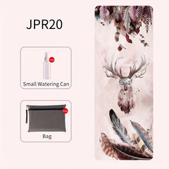 Cartoon Printed Yoga Mat Eco Friendly Non-slip Microfiber Exercise Mat