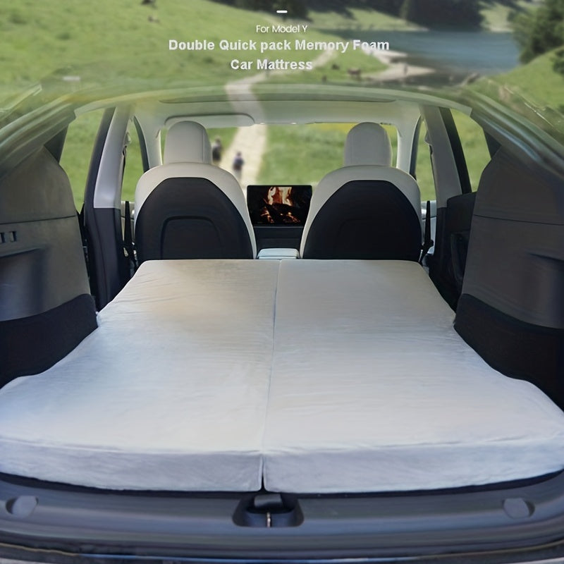 Portable Car SUV Mattress for Model Y 3 Camping Travel Comfortable