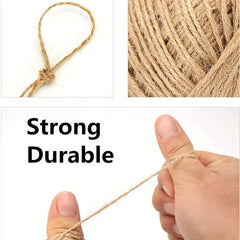 3pcs 12mm 50m Party Decoration Hemp Rope DIY Handicraft Special Hemp Rope