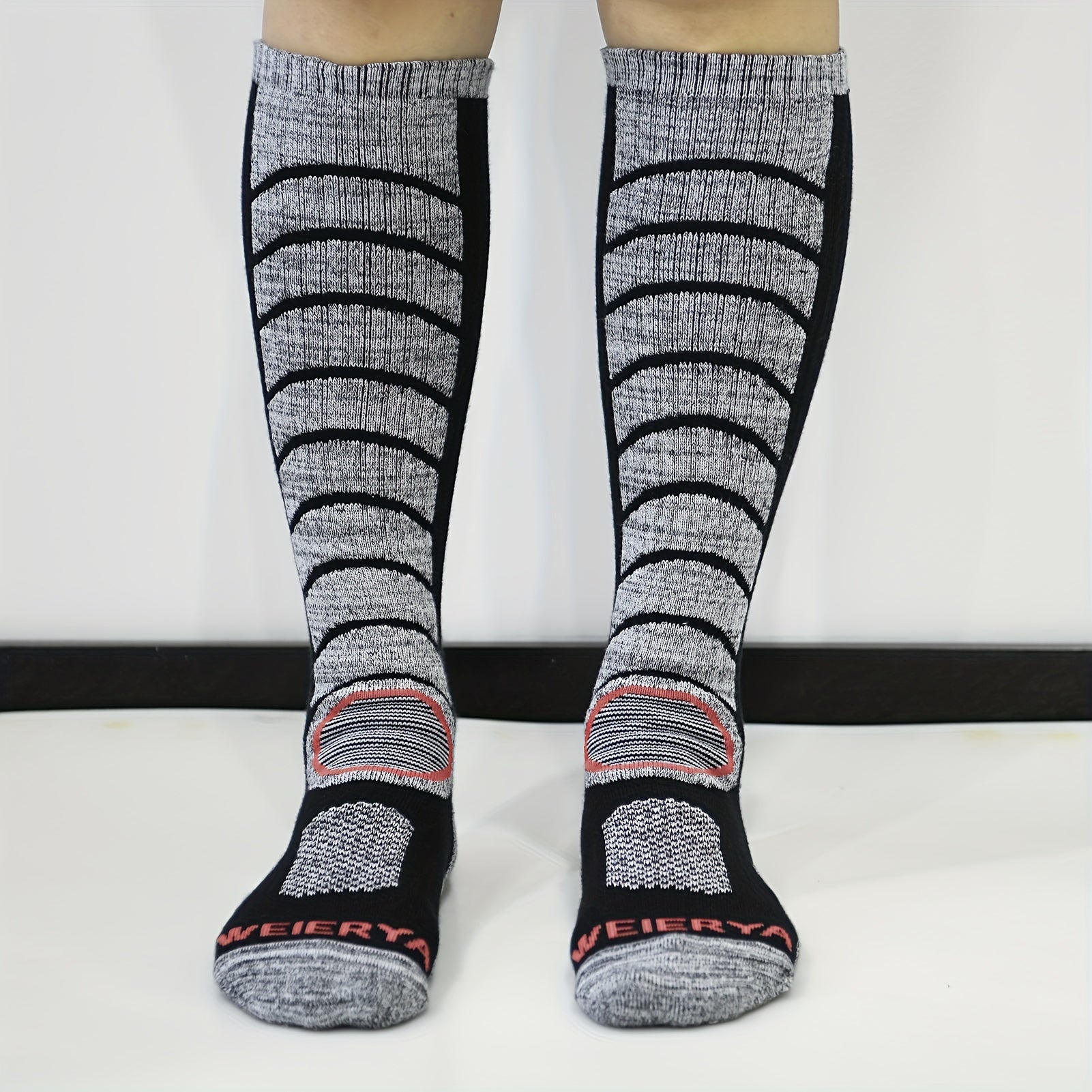 WEIERYA Ski Socks Warm & Comfortable Winter Outdoor Sports Socks