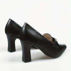 Women's Pointed Toe Court Pumps High Heels Office Work Dress Shoes