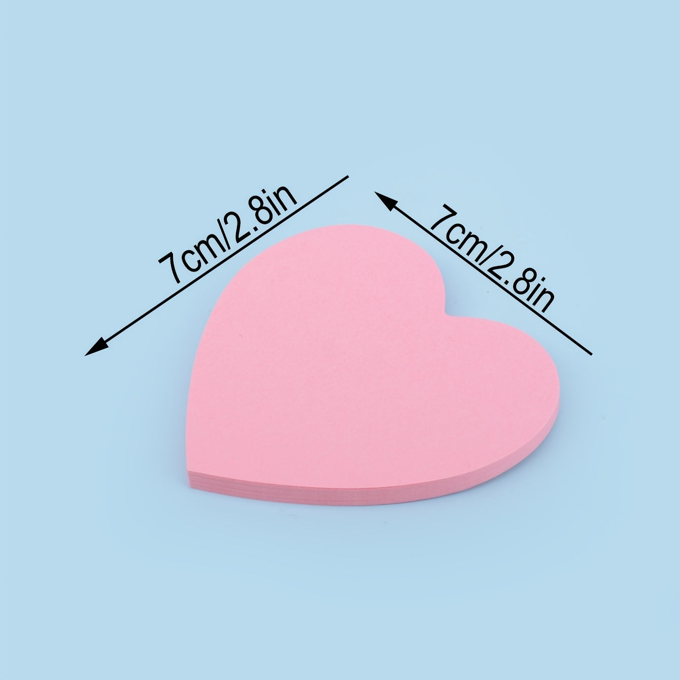 40 Sheets Pink Love Tearable Sticky Note Student Office Supplies
