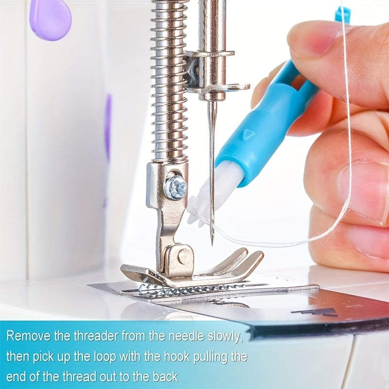 Sewing Needle Inserter Automatic Needle Threader Tool for Sewing Machine