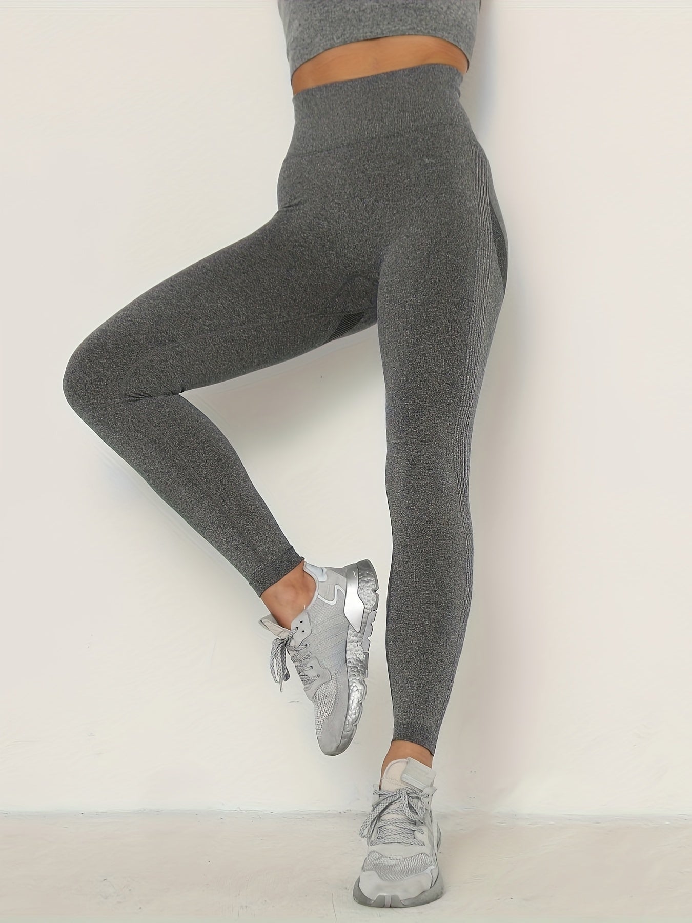 3 Pack Seamless High Waist Tummy Control Leggings for Women