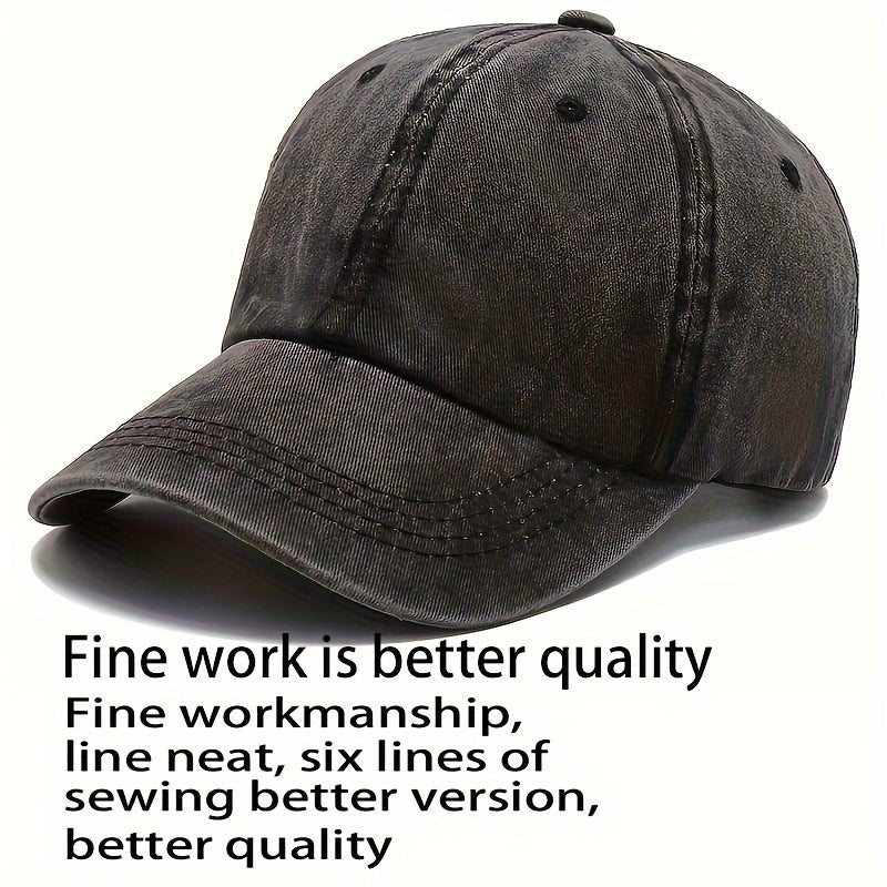 Vintage Dad Hat Printed Baseball Cap for Men and Women