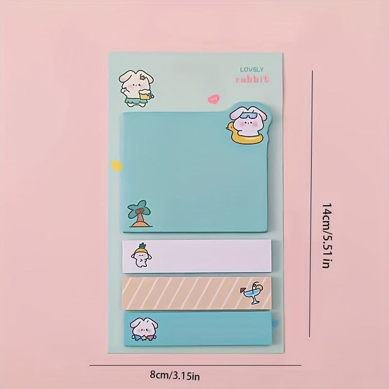 1pc Animal Sticky Note Random Pattern