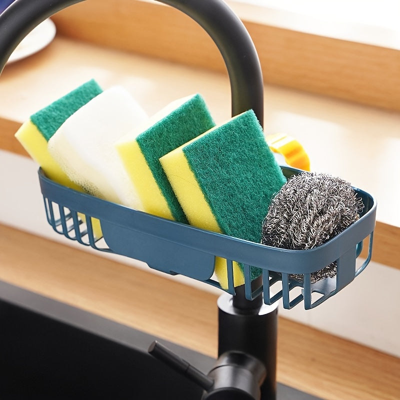 Sink Storage Rack for Cleaning Cloth Dishcloth Detergent Kitchen Drainage