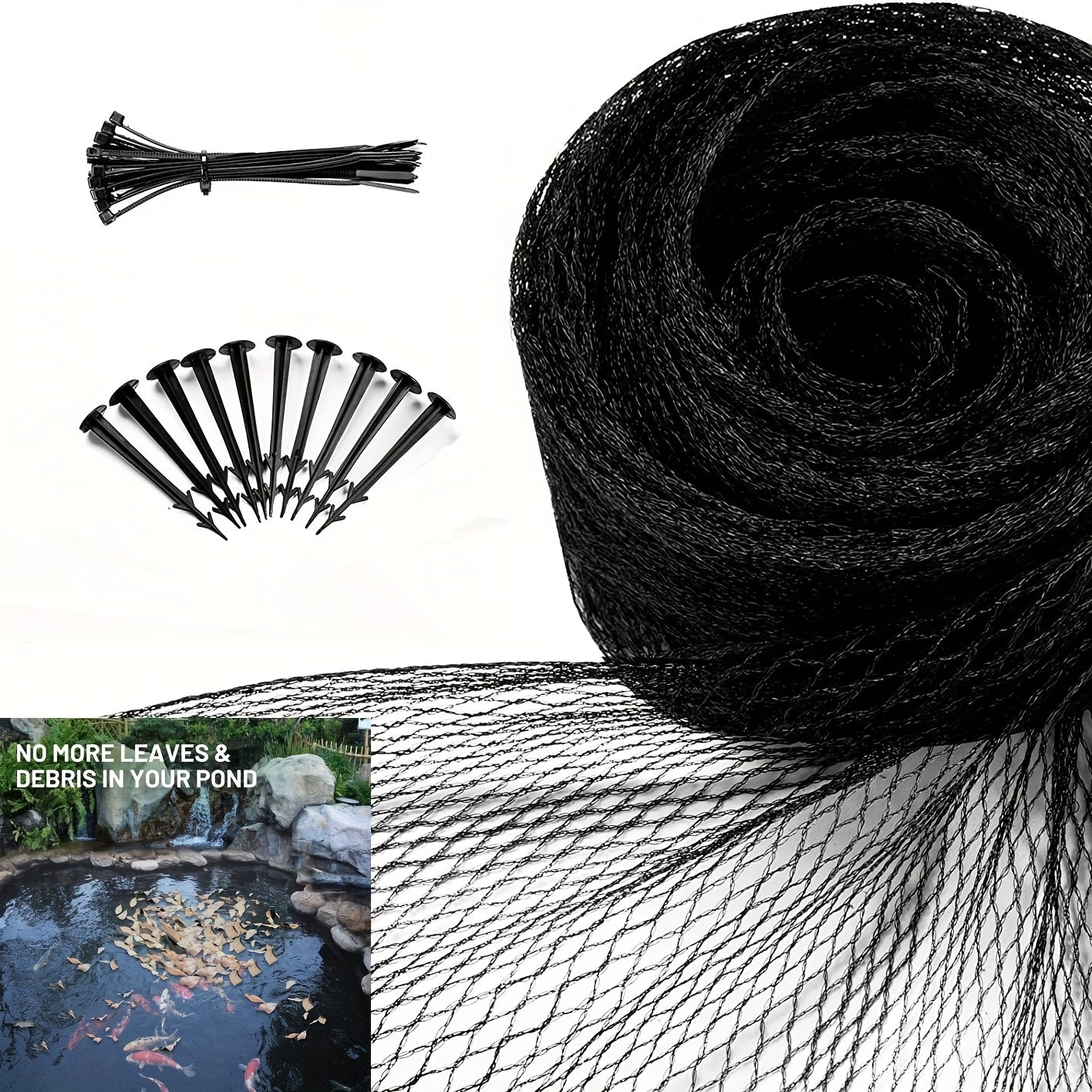 Pond Netting Pool Net Anti Bird Net Garden Net Mesh Net Cover For Leaves