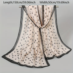 Boho Chiffon Yarn Scarf Lightweight Shawl Wrap Sunscreen Hijab