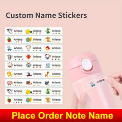 150pcs Custom Name Sticker Waterproof Personalized Office Supplies Tag Label