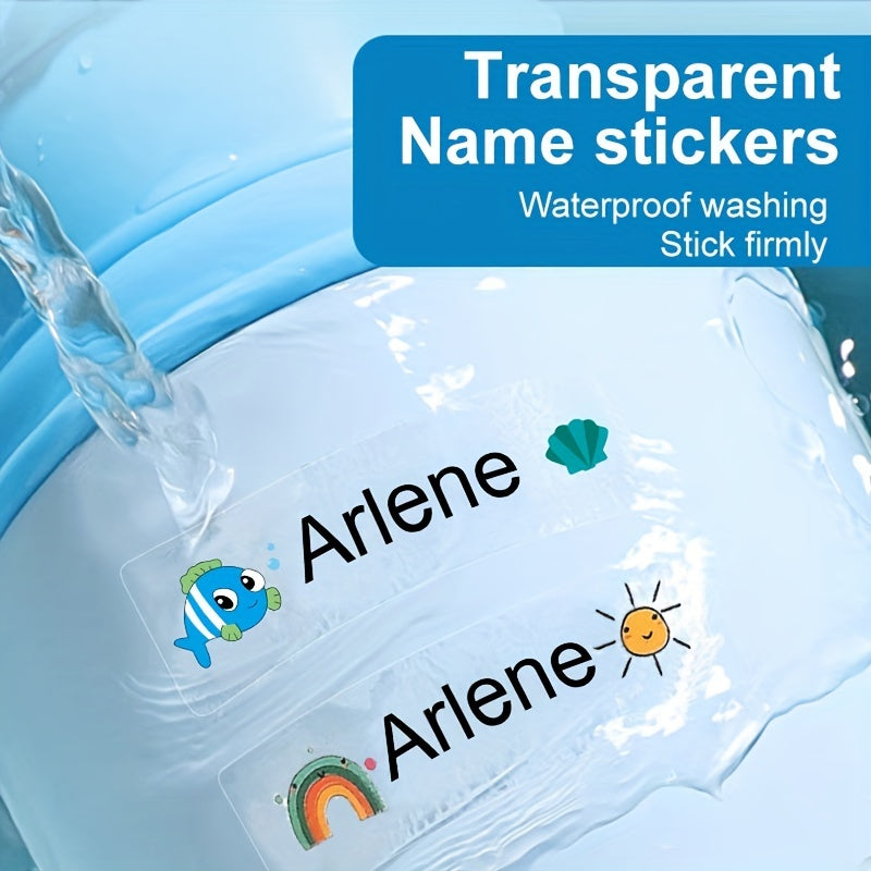 Custom Name Tag Stickers - Personalize Your Belongings!