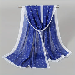Boho Chiffon Yarn Scarf Lightweight Shawl Wrap Sunscreen Hijab