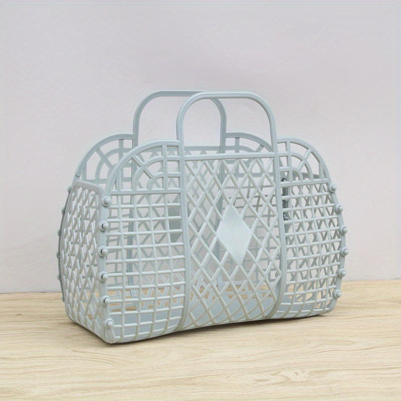 Portable Plastic Shower Bag Beach Storage Tote & Travel Essential