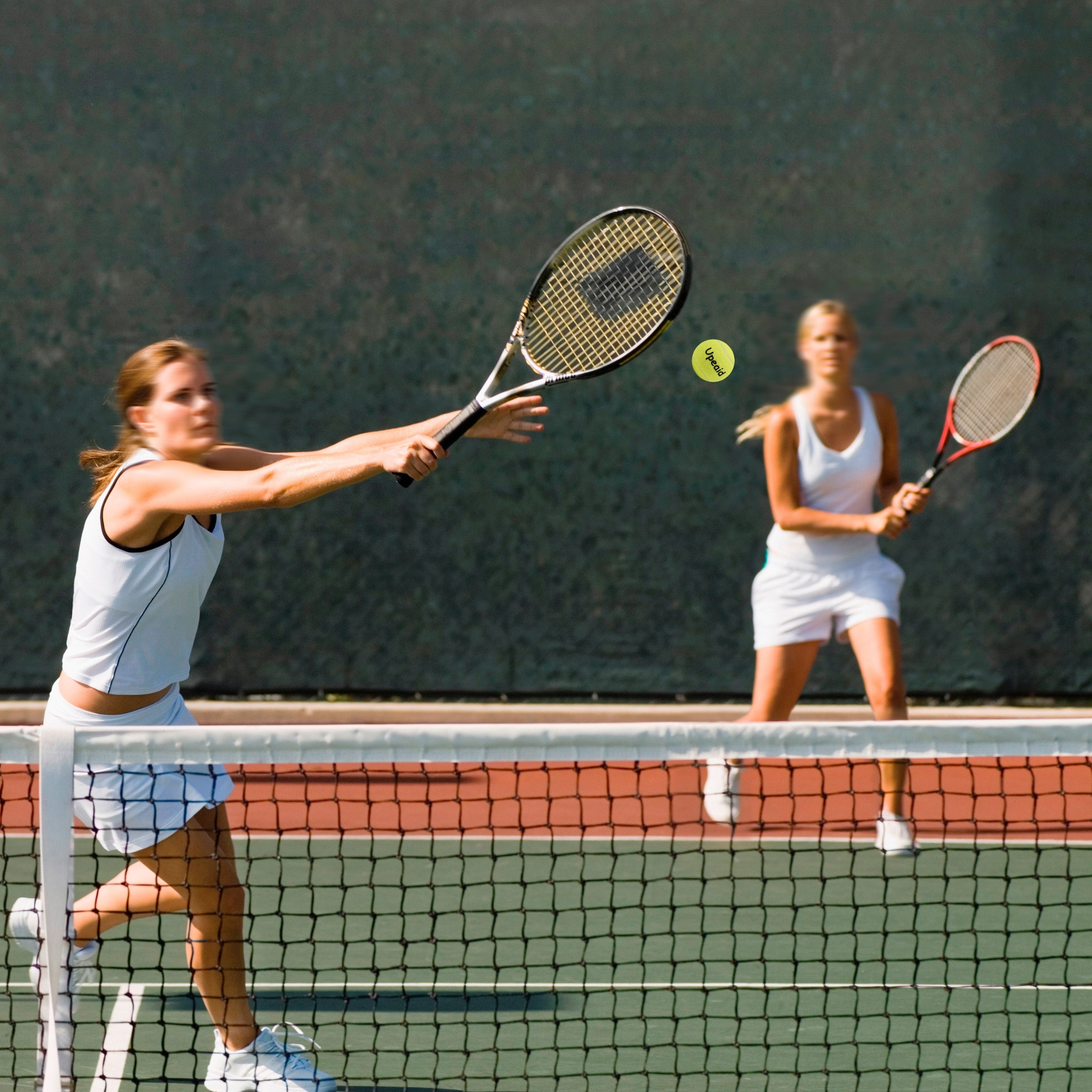 3pcs High Elastic Rubber Tennis Balls for Beginners Yellow