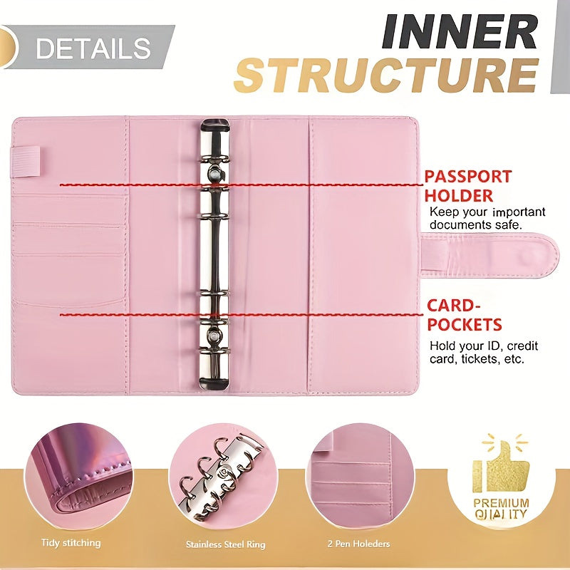 A6 Budget Binder with Cash Envelopes & Budget Sheets