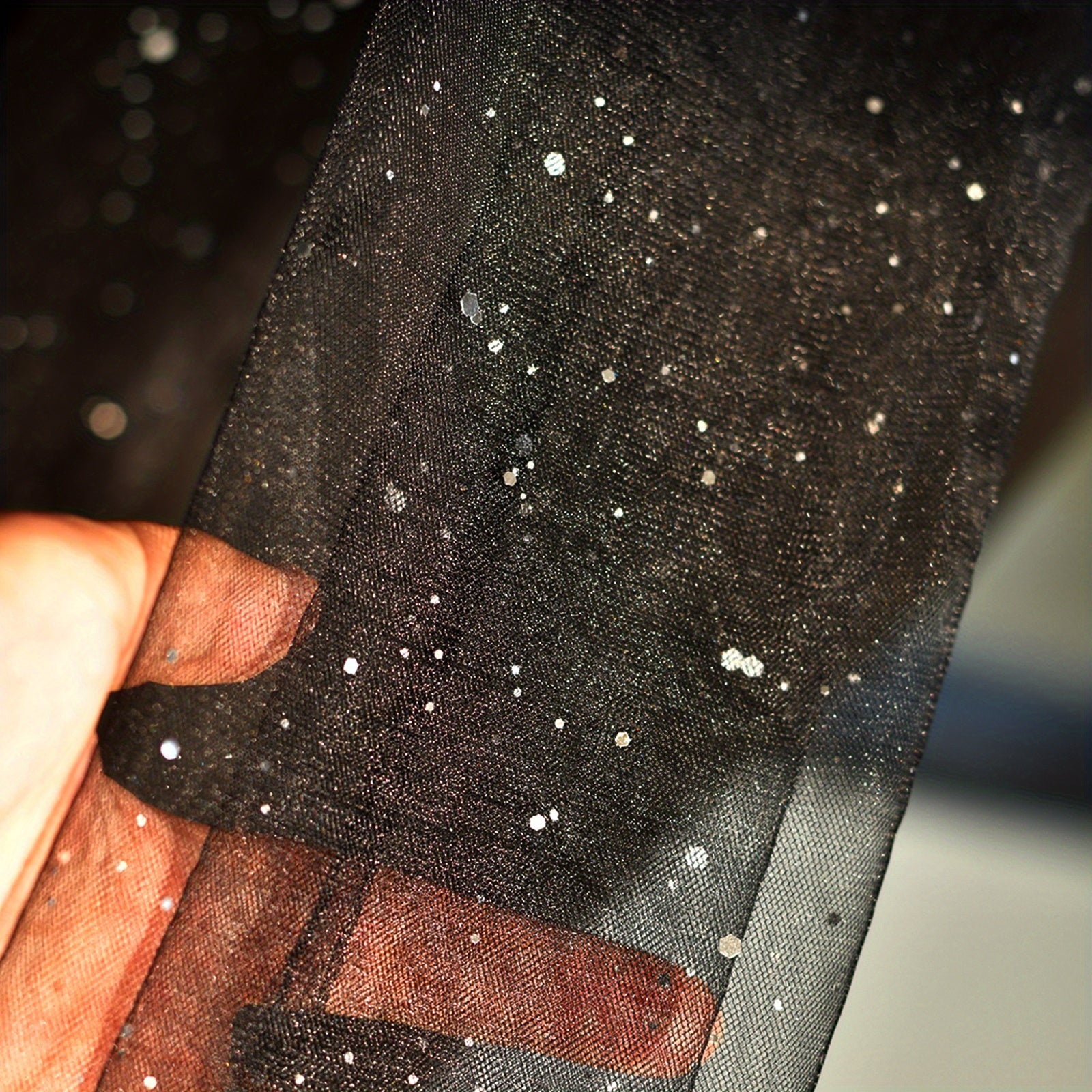 Vintage Sequin Bridal Veil for Halloween Party Dress Up