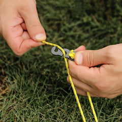 Aluminum Guyline Cord Adjusters for Tent Camping