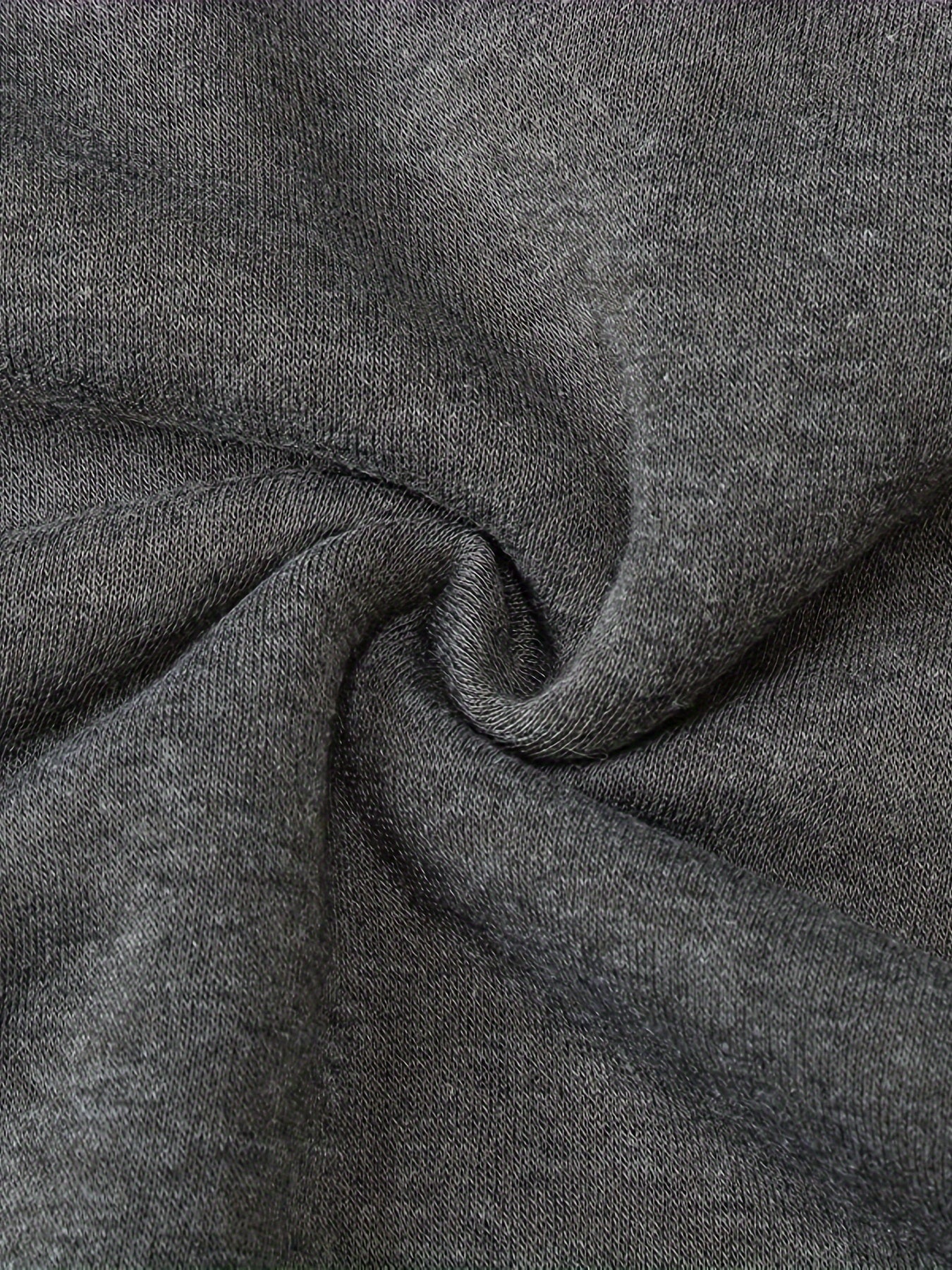 Men's Grey Hoodie Sweatshirt with Kangaroo Pocket