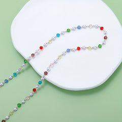 Candy Beaded Glasses Chain Anti Slip Sunglasses Lanyard