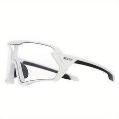 SCVCN Photochromic Cycling SunGlasses Men Road Mountain Running