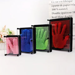 3D Handprint Art Toy Rainbow Changing No Electricity Needed Modern Plastic