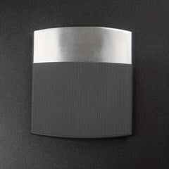 Men's Portable Cigarette Box with Arch Partition Design