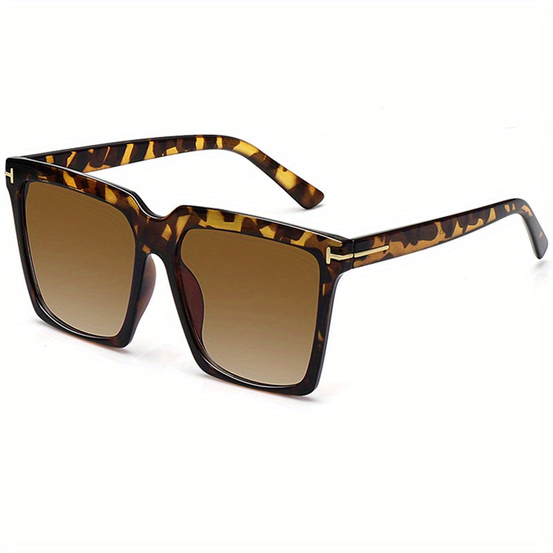 Men Square Frame Sunglasses UV Protection Summer Sunglasses