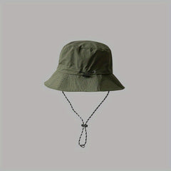 Unisex Quick Drying Sunshade Bucket Hat for Outdoor Mountaineering