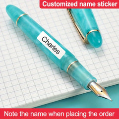 Customizable High Name Stickers Clear Print Waterproof Stain-resistant