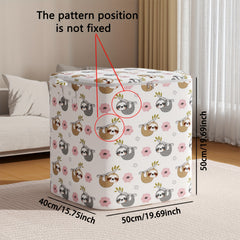 Foldable Sloth Storage Bag - Large Capacity Bedroom Clothes Organizer