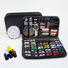 172pcs Sewing Kit Box 48 Thread Rolls Home Travel Craft Set Hand Sewing