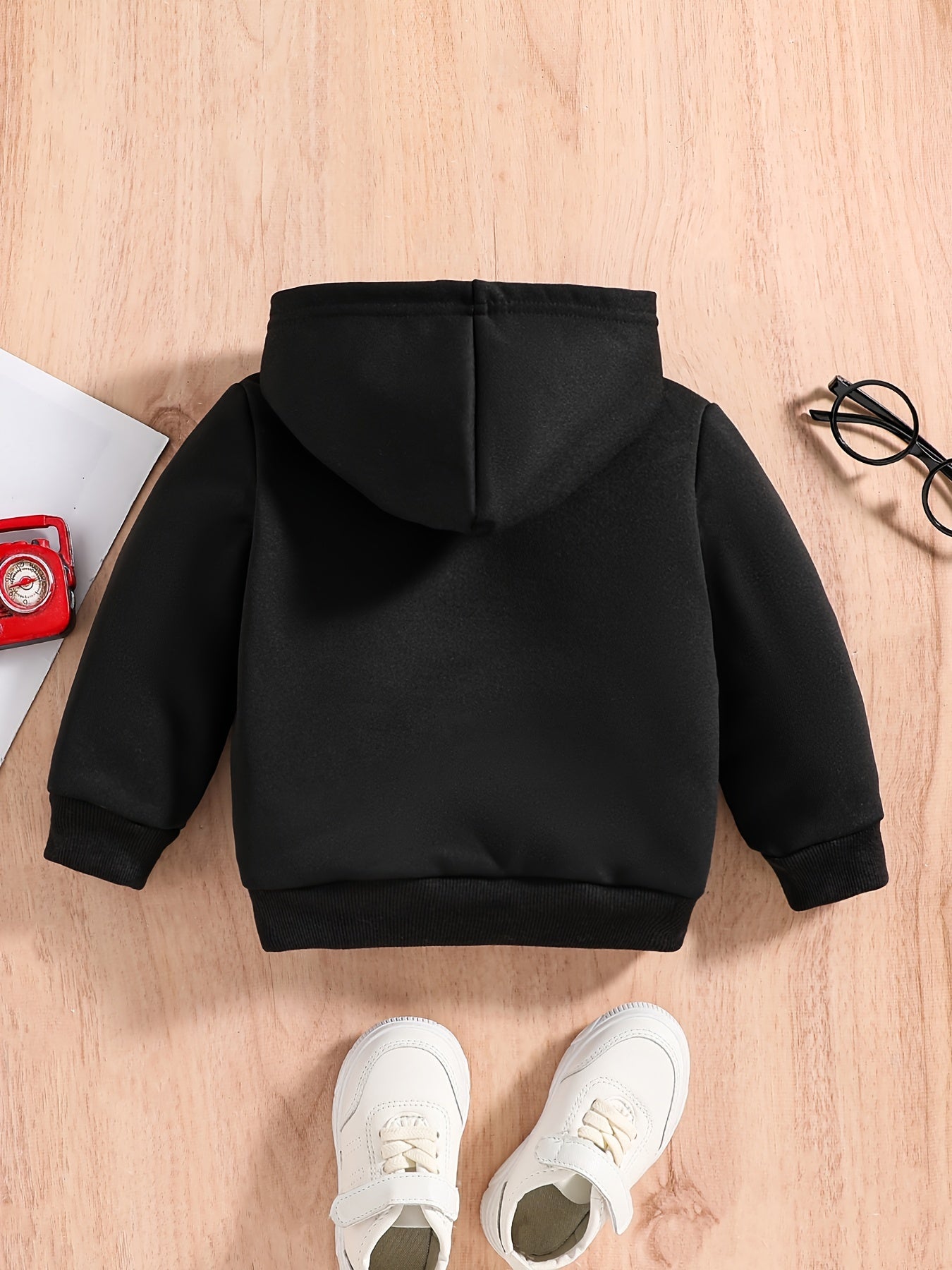 LOVE MAMA Letter Print Baby Boys Long Sleeve Sweatshirt