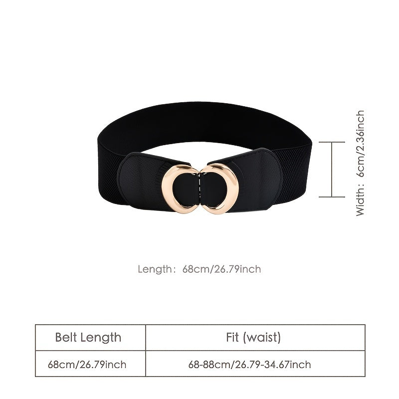 Stretchy Elastic Waistband Belt for Skirts and Dresses
