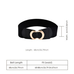 Stretchy Elastic Waistband Belt for Skirts and Dresses
