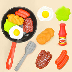 8-Piece Kids Kitchen Food Play Set