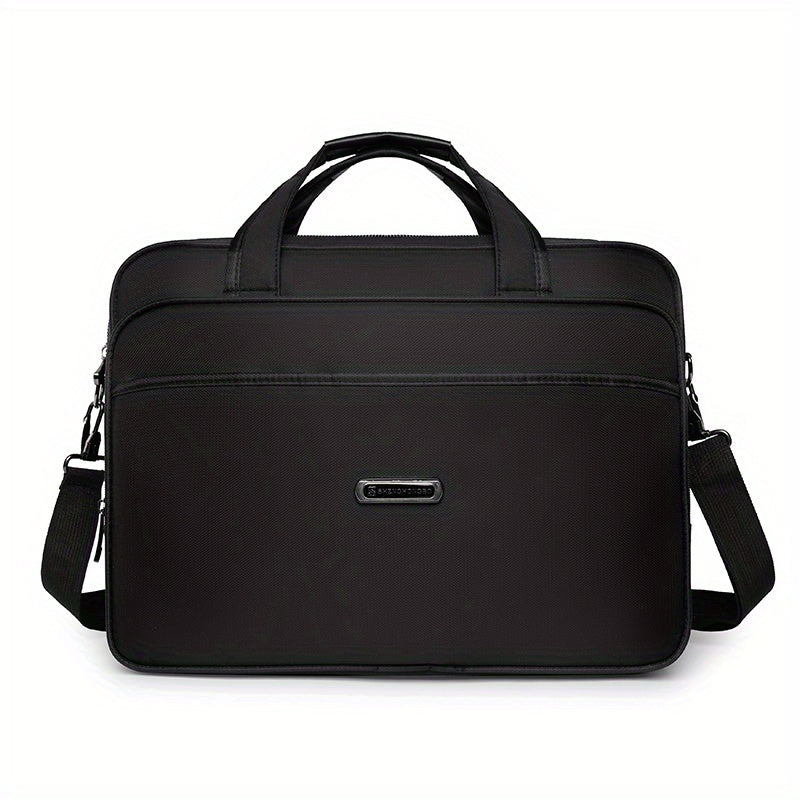 Men's Laptop Bag Briefcase Diagonal Bag Large Capacity Wear-resistant Waterproof