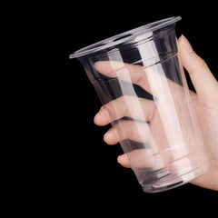 50pcs BPA-Free Clear Plastic Cups For Beverages, 16 oz Disposable