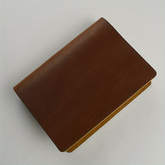 Vintage Leather Note Book 96 Sheets Cowhide Plan Note