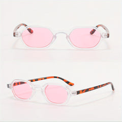 Y2K Geometric Sunglasses HipHop Anti Glare UV400