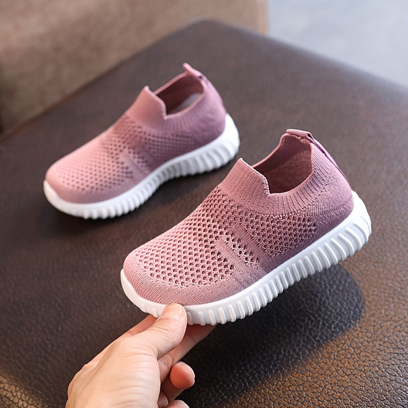 Men's Woven Slip On Sneakers Breathable Sock Shoes for Outdoor Walking
