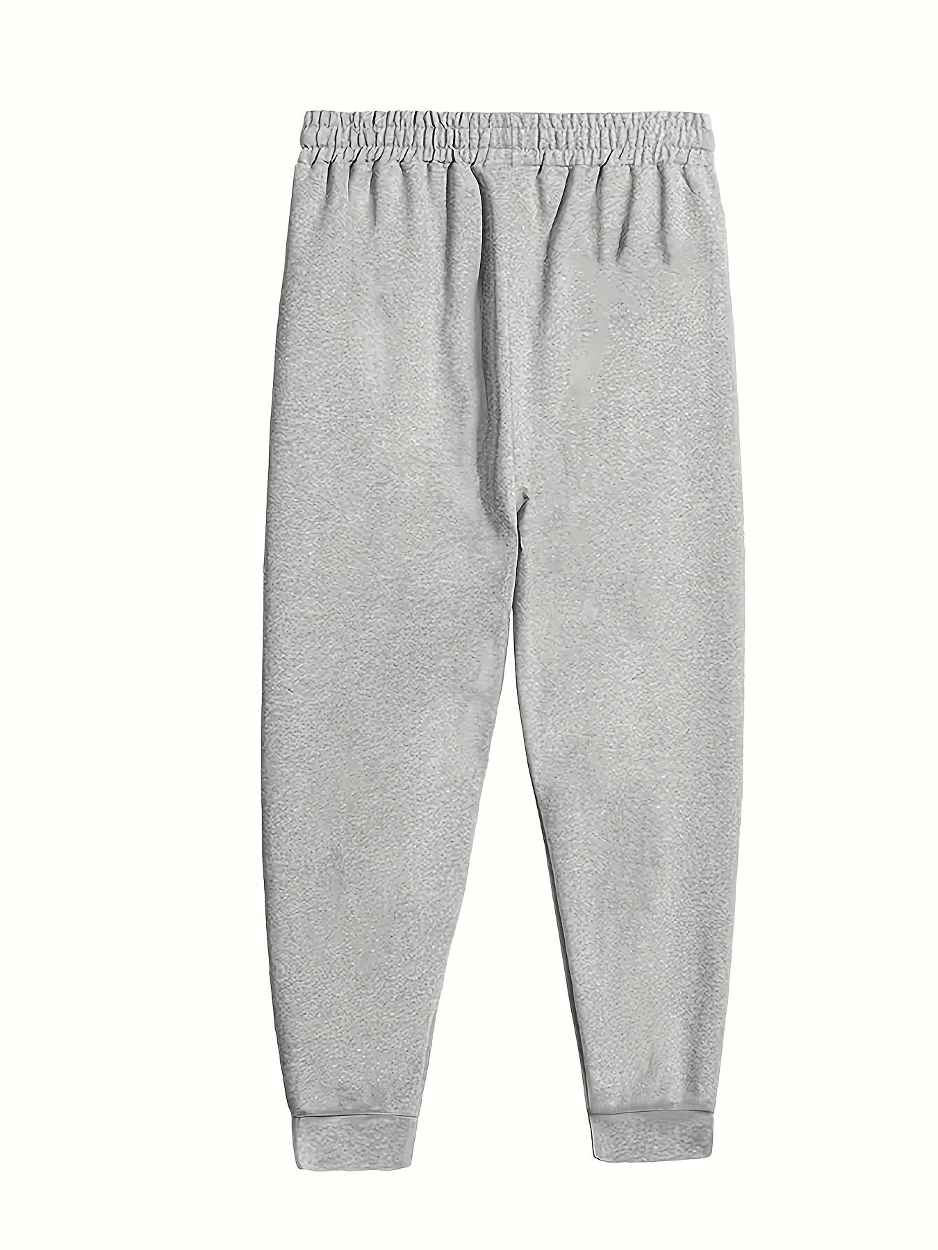 Skull Music Print Joggers Men's Stretch Sports Pants