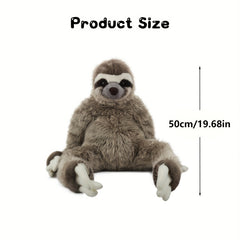 Large 19in Sloth Plush Toy Stuffed Animal Home Christmas Halloween B