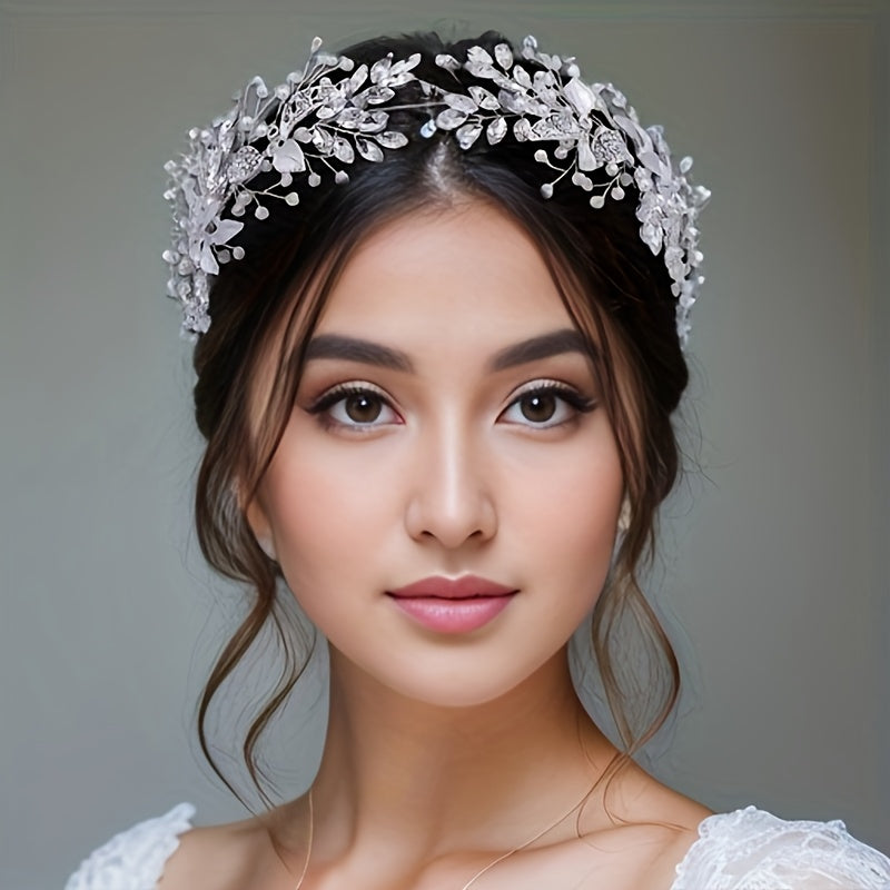 Hair Vine Headband Bridal Wedding Accessory Floral for Parties & Events
