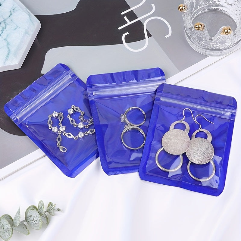 10pcs Jewelry Gift Ziplock Bag Mini Dustproof Anti-oxidation Coins